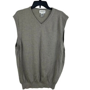 Alfani Men‎ Sleeveless V- Neck Sweater Size XL